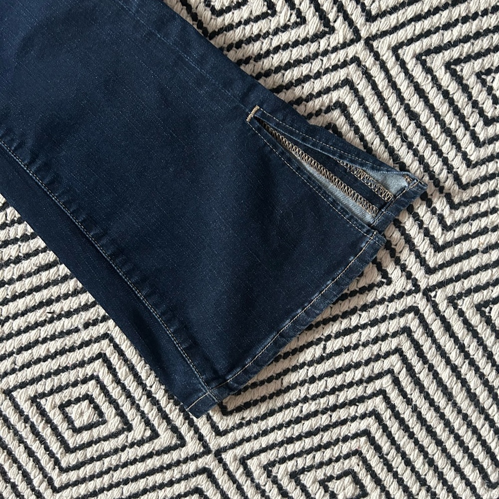 Frame Le Crop Mini Boot Side Split Jeans Size 25 - image 8